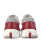 Prada Leather Colorblock Pattern Sneakers