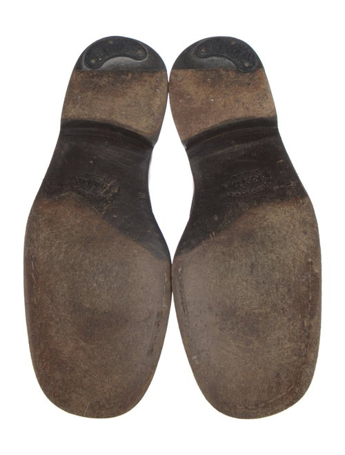 Prada Leather Derby Shoes