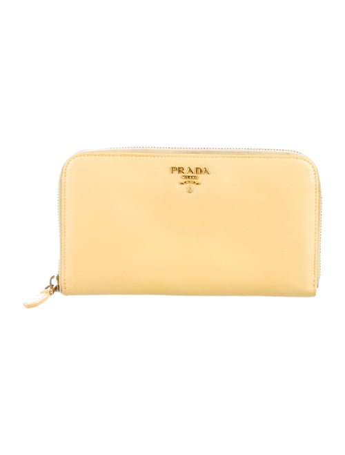 Prada Saffiano Lux Leather Continental Wallet