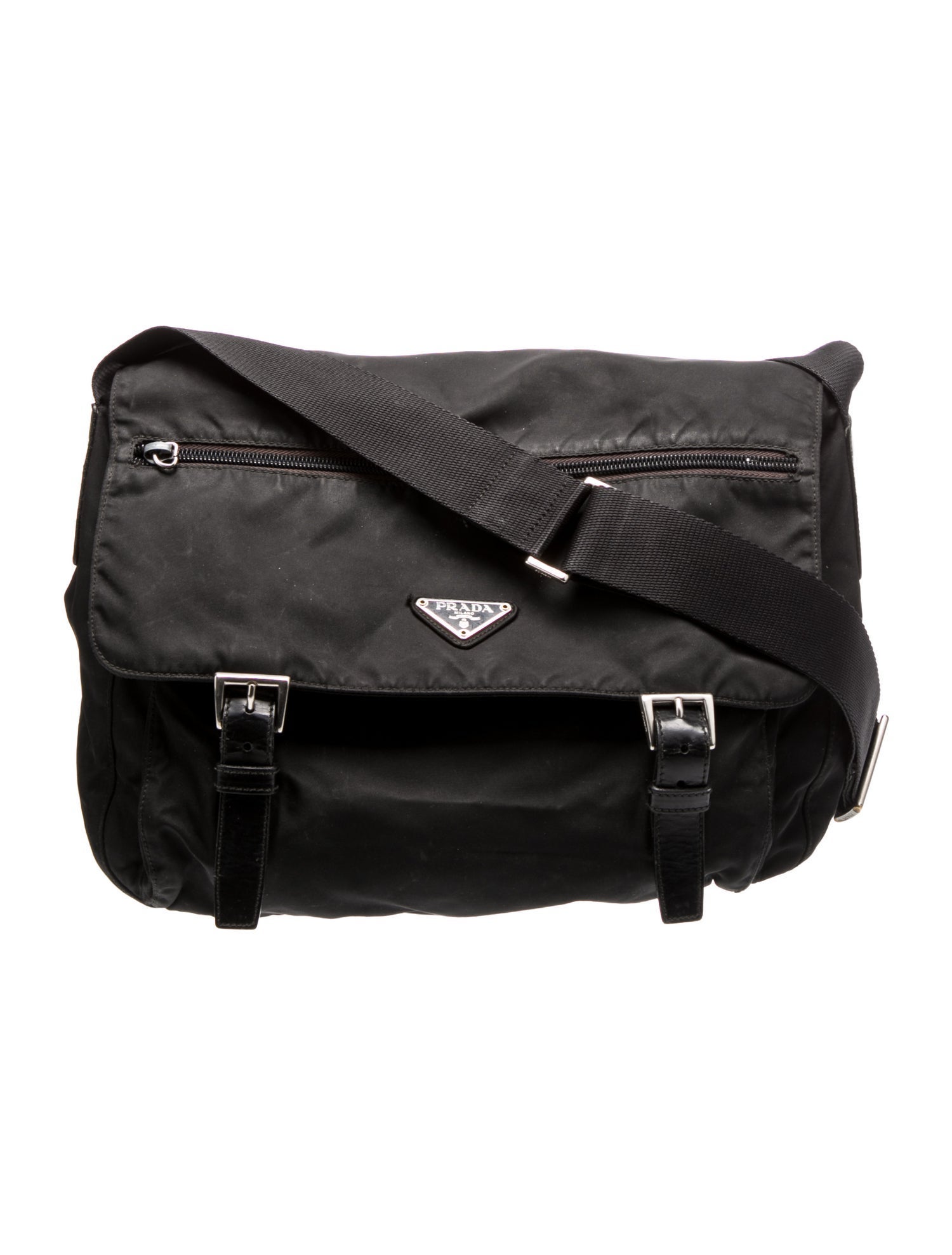 Prada Saffiano Leather Shoulder Bag