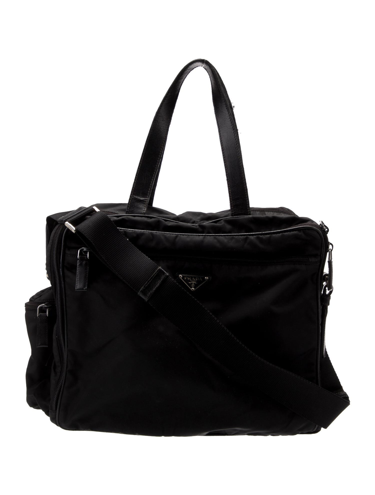 Prada Saffiano Leather Messenger Bag