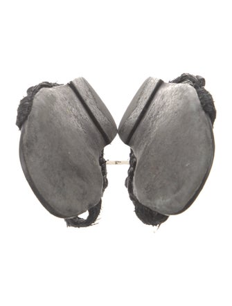 Prada Straw Crystal Embellishments Slides