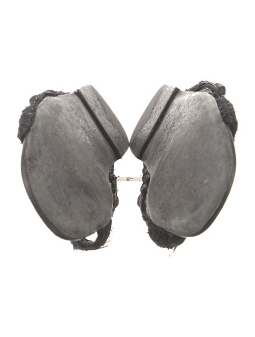 Prada Straw Crystal Embellishments Slides