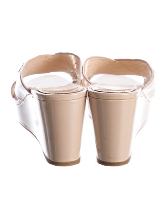 Prada Patent Leather Slides