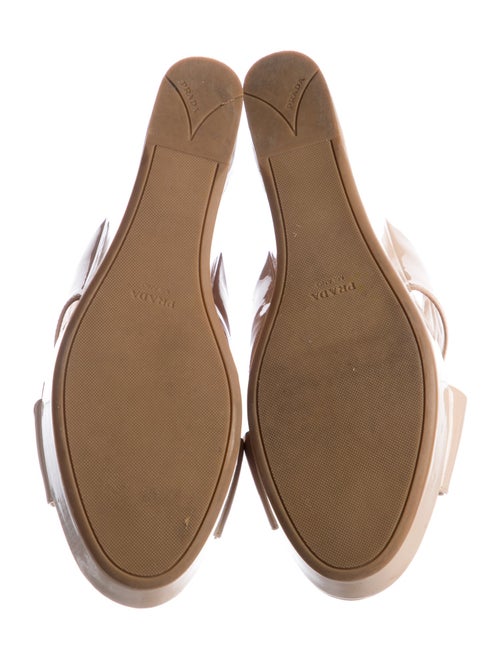 Prada Patent Leather Slides