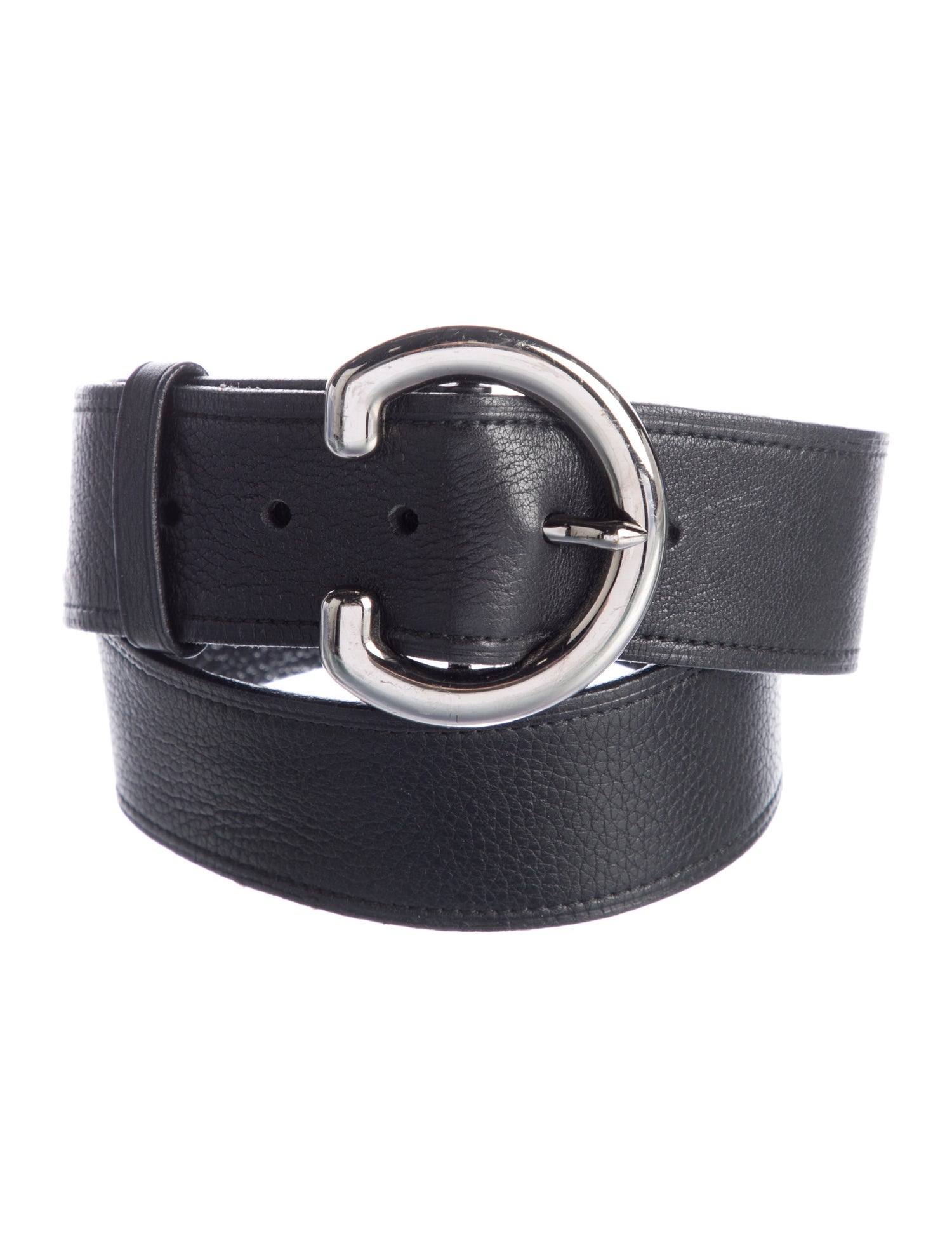 Prada Cervo Leather Belt