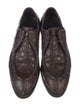 Prada Crocodile Derby Shoes