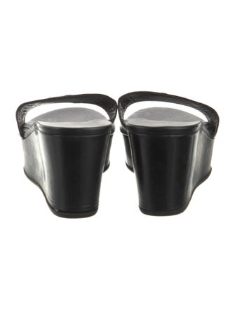 Prada Patent Leather Slides