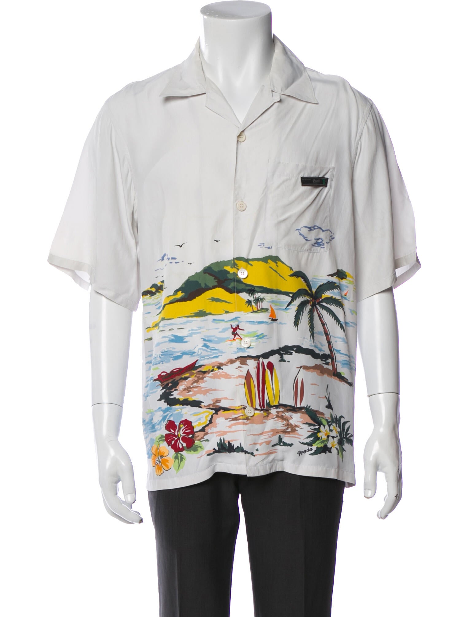 Prada 2018 Printed Shirt