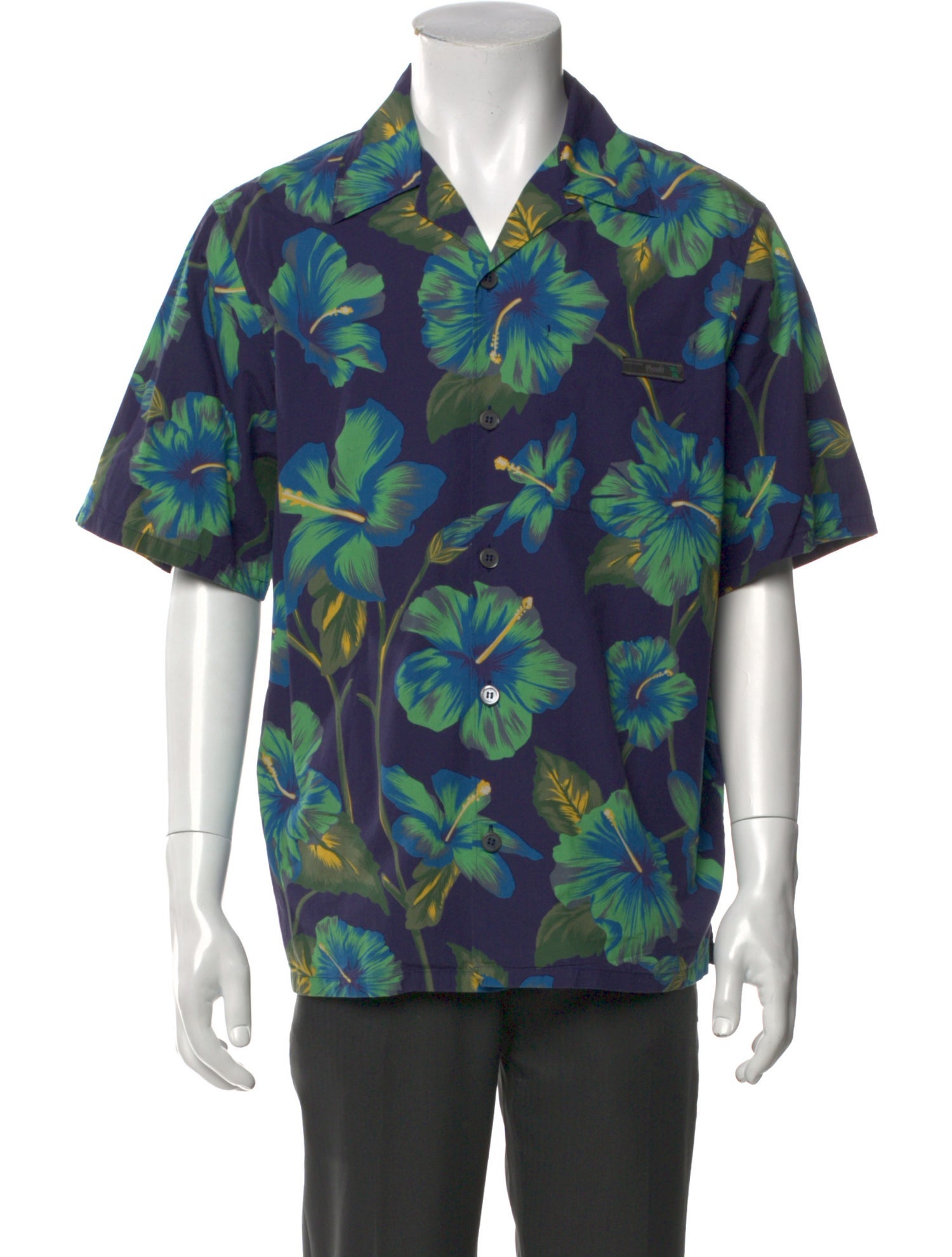 Prada 2017 Floral Print Shirt