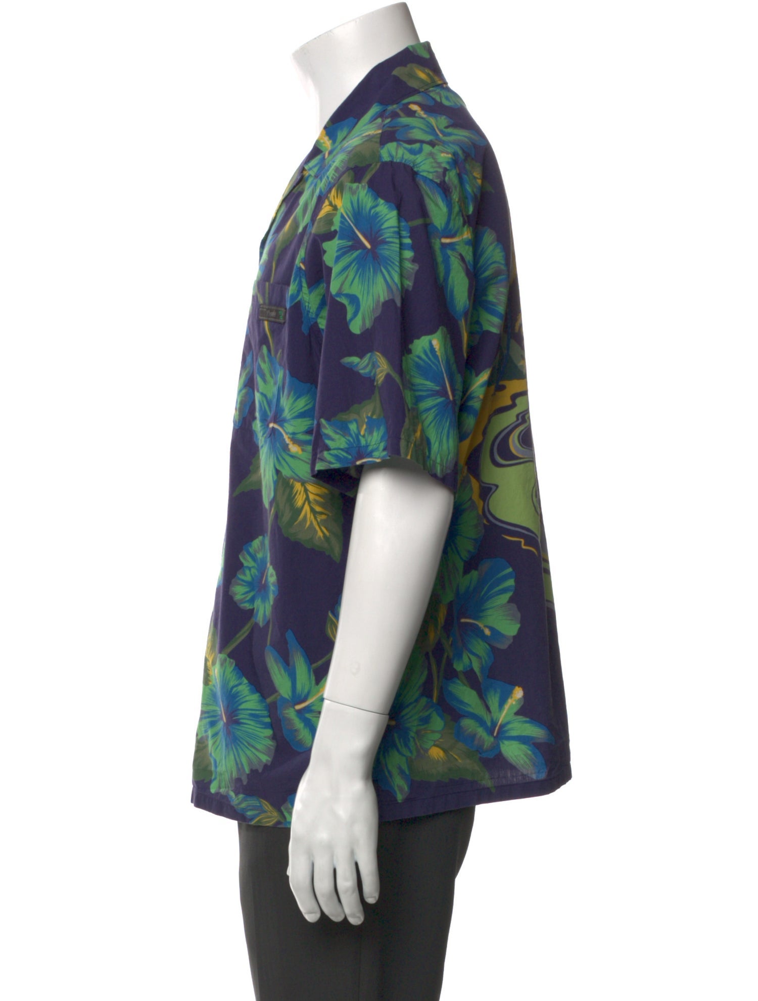 Prada 2017 Floral Print Shirt