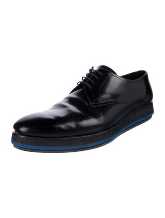 Prada Leather Derby Shoes