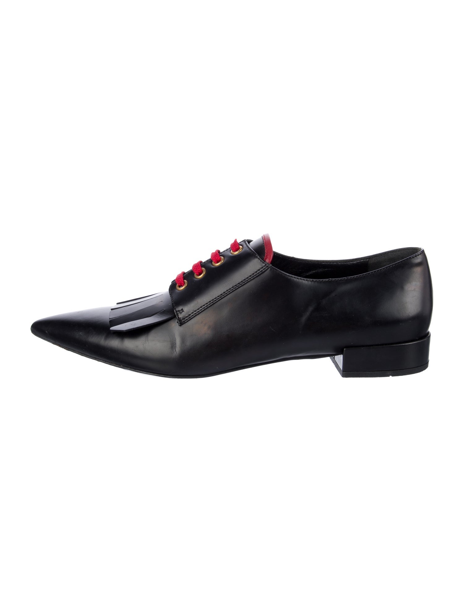 Prada Leather Oxfords
