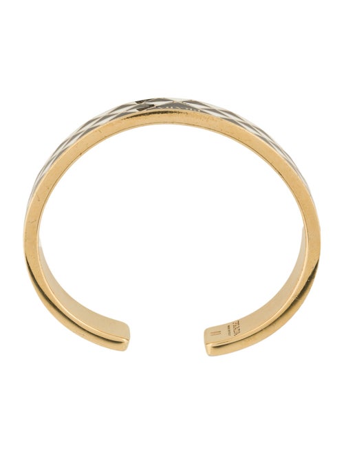 Prada Enameled Cuff Bracelet