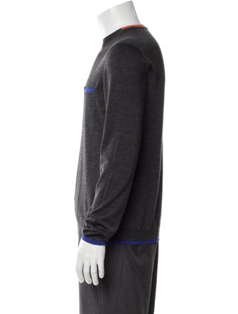 Prada 2014 Colorblock Pattern Pullover