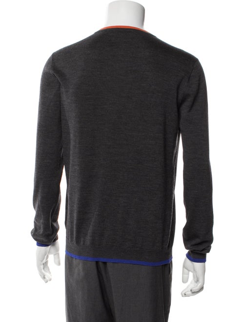 Prada 2014 Colorblock Pattern Pullover