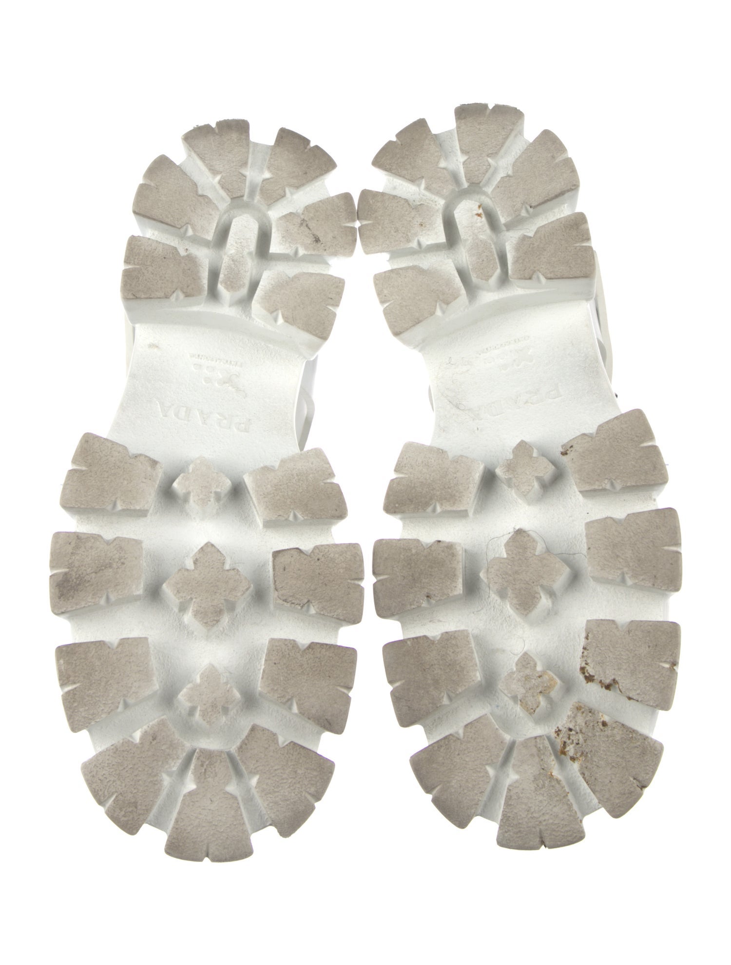 Prada Monolith Rubber Sandals