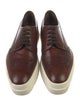 Prada Leather Lasercut Accents Brogues