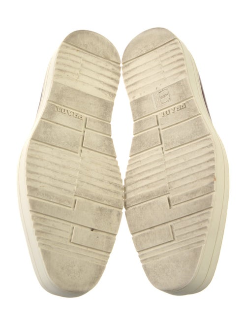Prada Leather Lasercut Accents Brogues