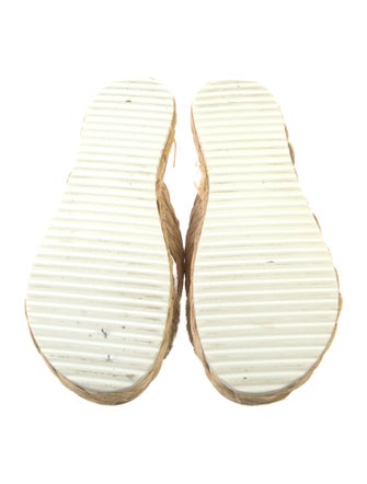 Prada Raffia Patterned Espadrilles