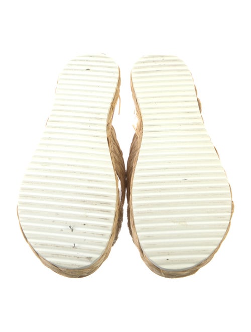 Prada Raffia Patterned Espadrilles