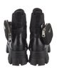 Prada Leather Combat Boots