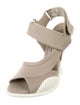 Prada Canvas Slingback Sandals