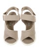 Prada Canvas Slingback Sandals