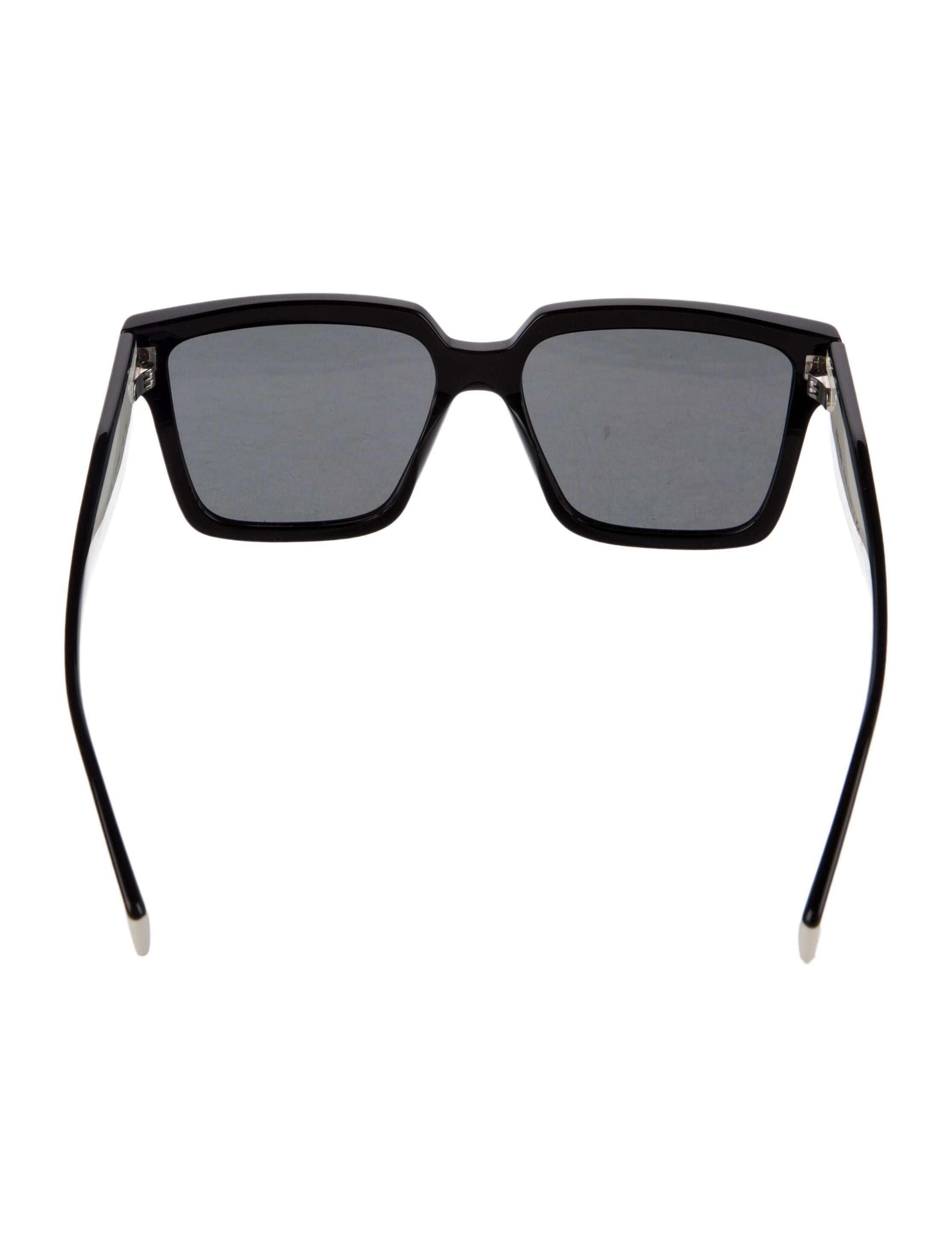 Prada Square Tinted Sunglasses