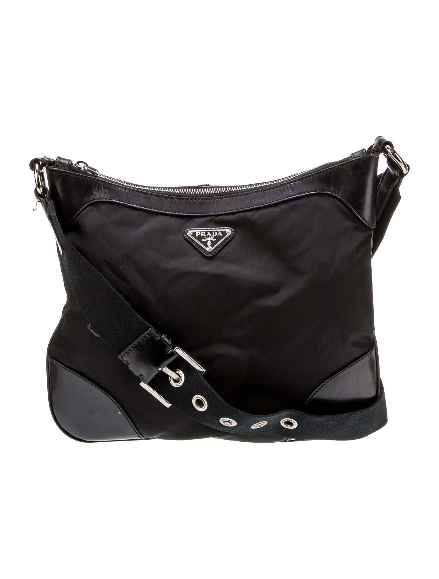 Prada Tessuto Nylon Messenger Bag