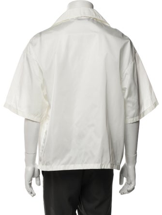 Prada 2022 Enameled Metal Triangle Shirt