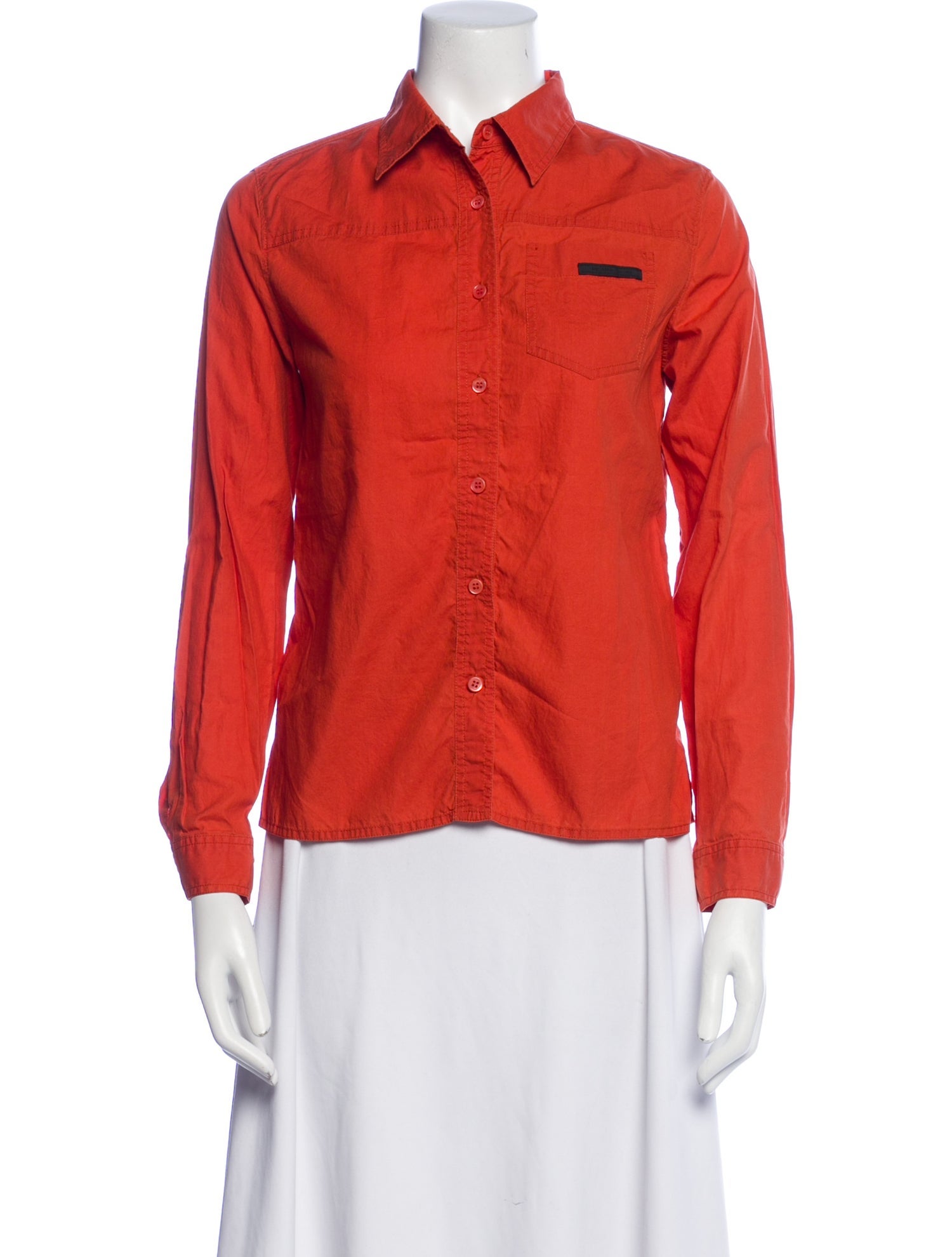 Prada Vintage 2010 Button-Up Top