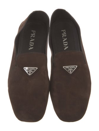 Prada Suede Loafers