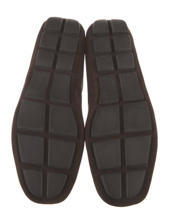 Prada Suede Loafers