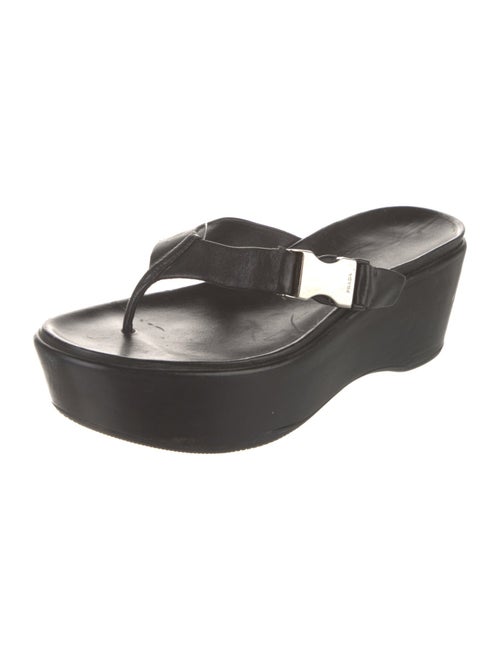 Prada Leather Slides