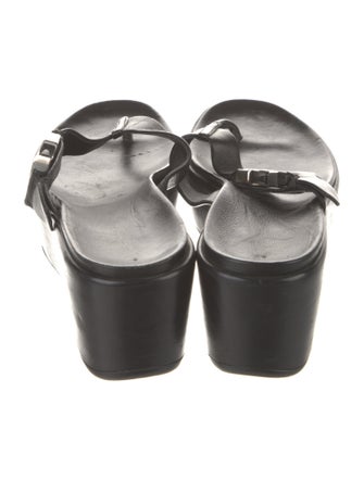 Prada Leather Slides