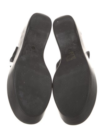 Prada Leather Slides