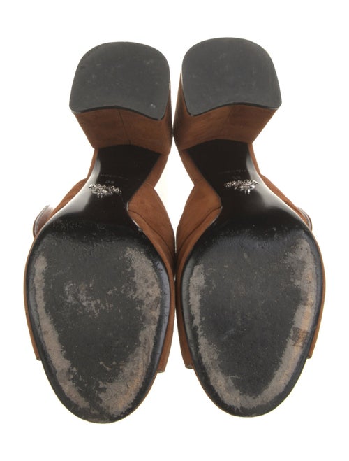 Prada Suede Slides