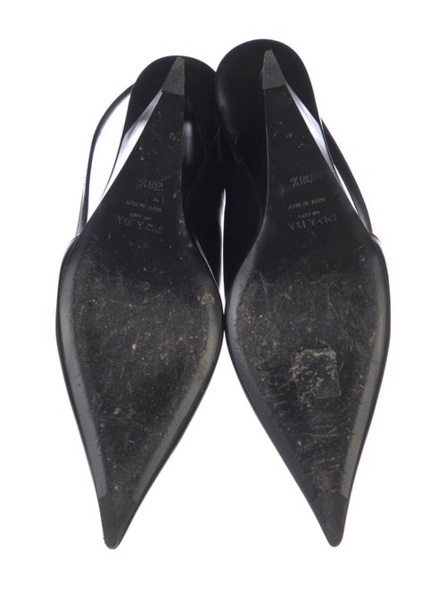 Prada Leather Slingback Pumps