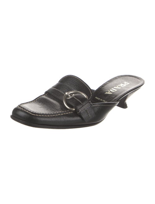 Prada Leather Mules