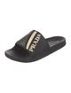 Prada Rubber Printed Slides