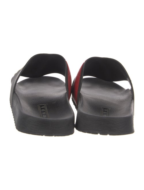 Prada Rubber Printed Slides