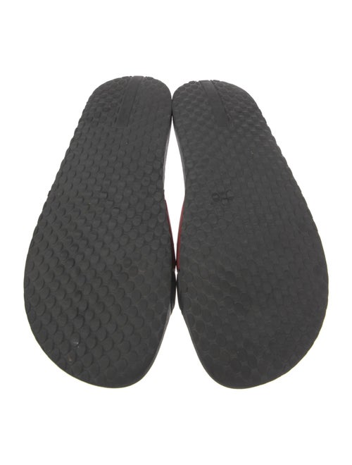 Prada Rubber Printed Slides