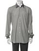 Prada 2011 Plaid Print Dress Shirt