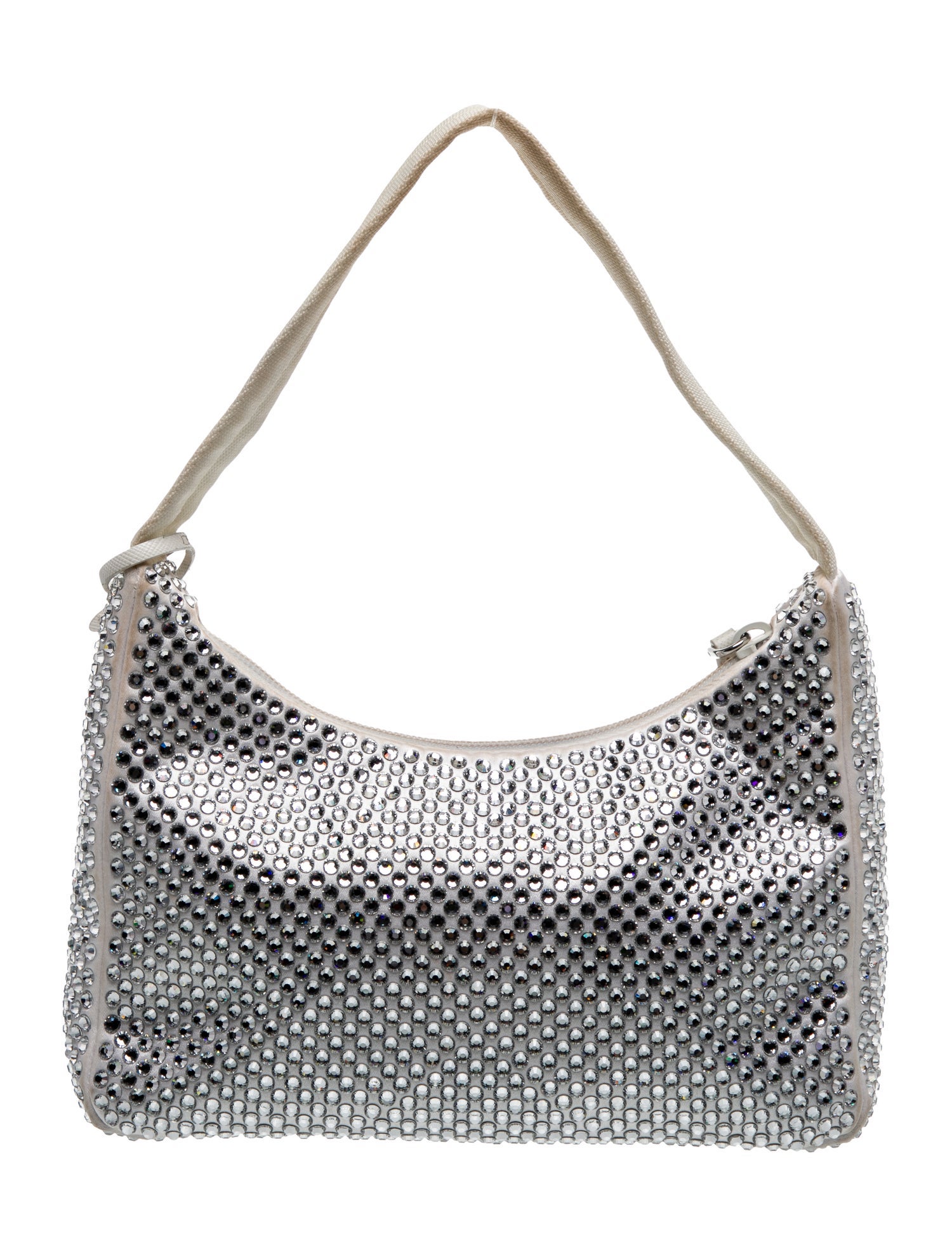 Prada Enameled Metal Triangle Re-Edition 2000