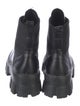Prada Leather Combat Boots