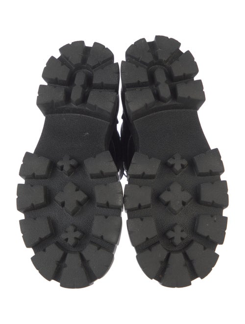 Prada Leather Combat Boots