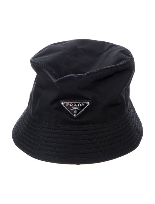 Prada black bucket hat