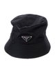 Prada black bucket hat