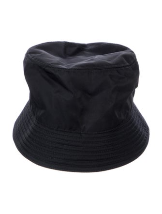 Prada black bucket hat